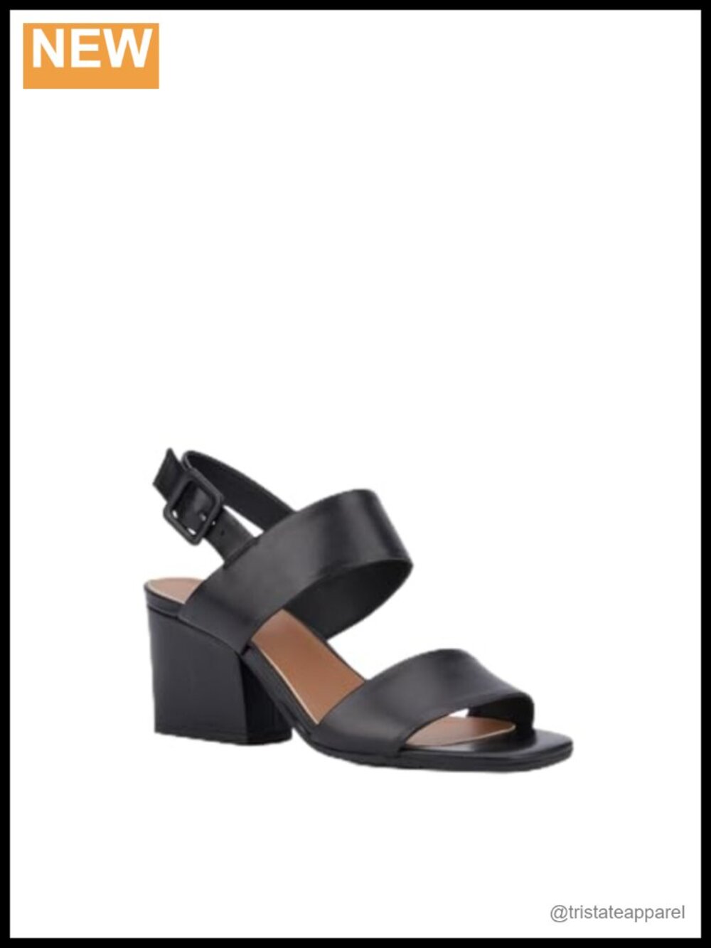 Women's Suede Leather Slingback Heeled Sandals Made in Italy Block Heel